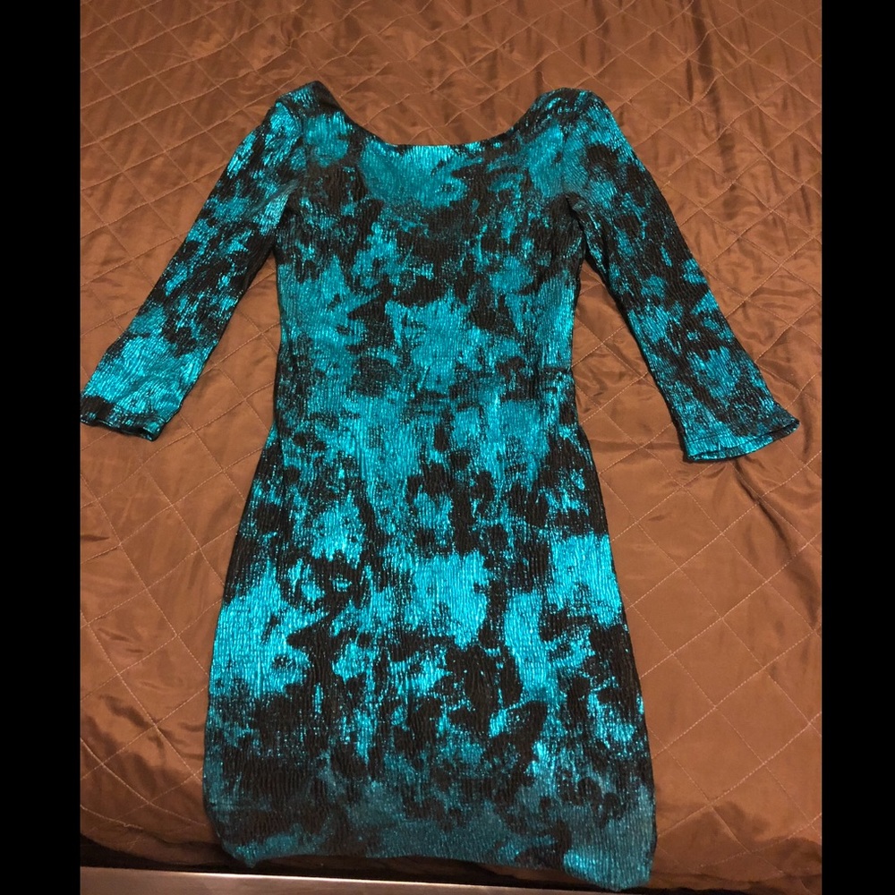Charlotte Russe Metallic mini dress